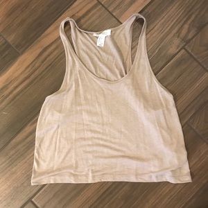 Tank Racerback Crop Tank Top